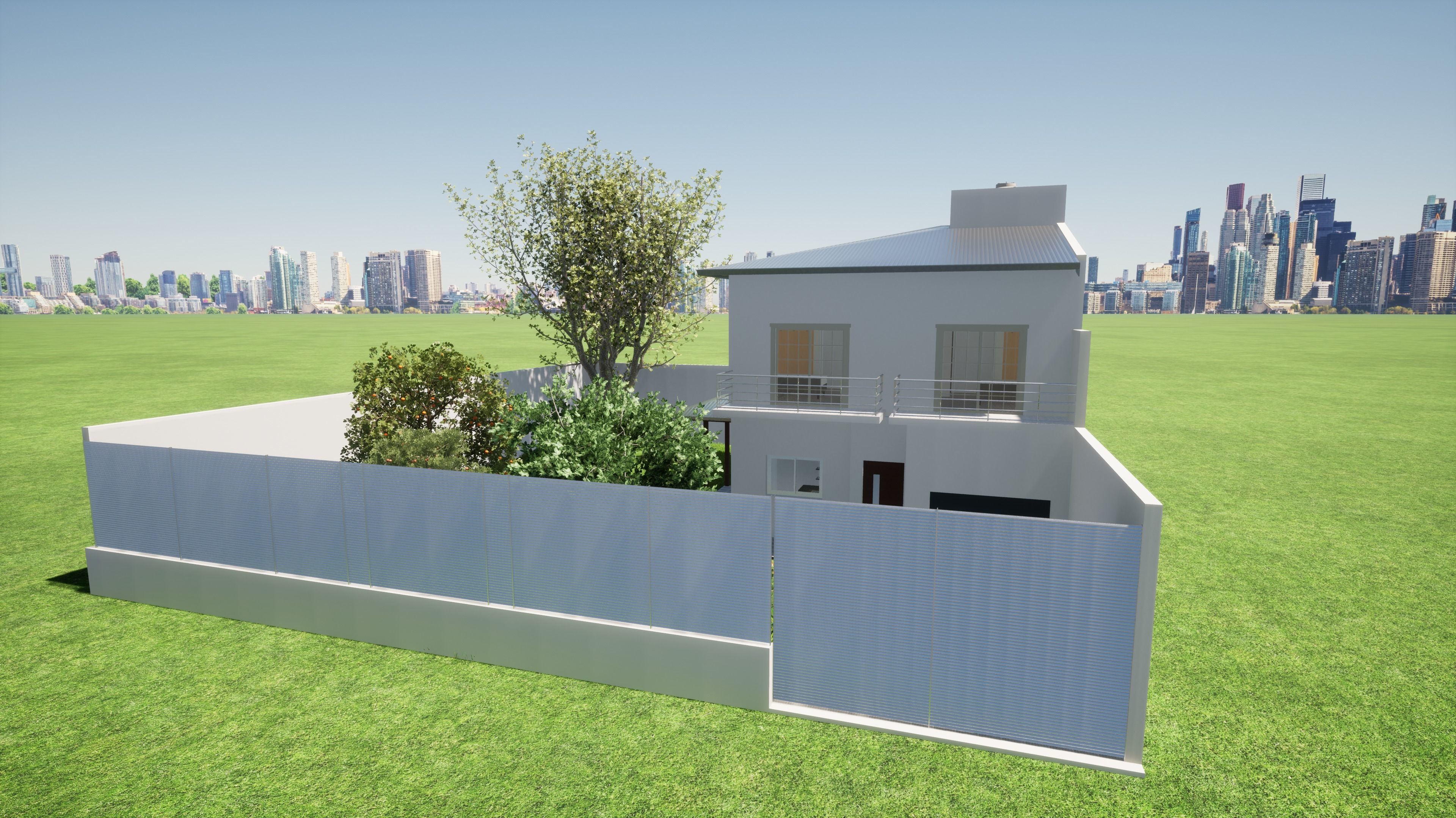 Duplex with 3 bedrooms 3D model_13