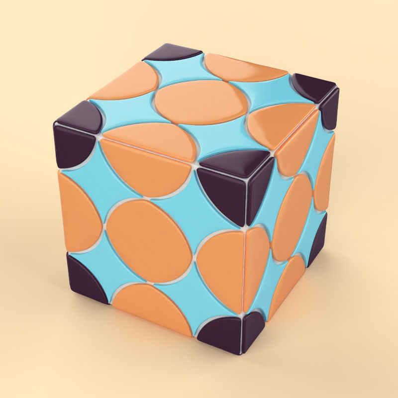 simple cube 3D model_6
