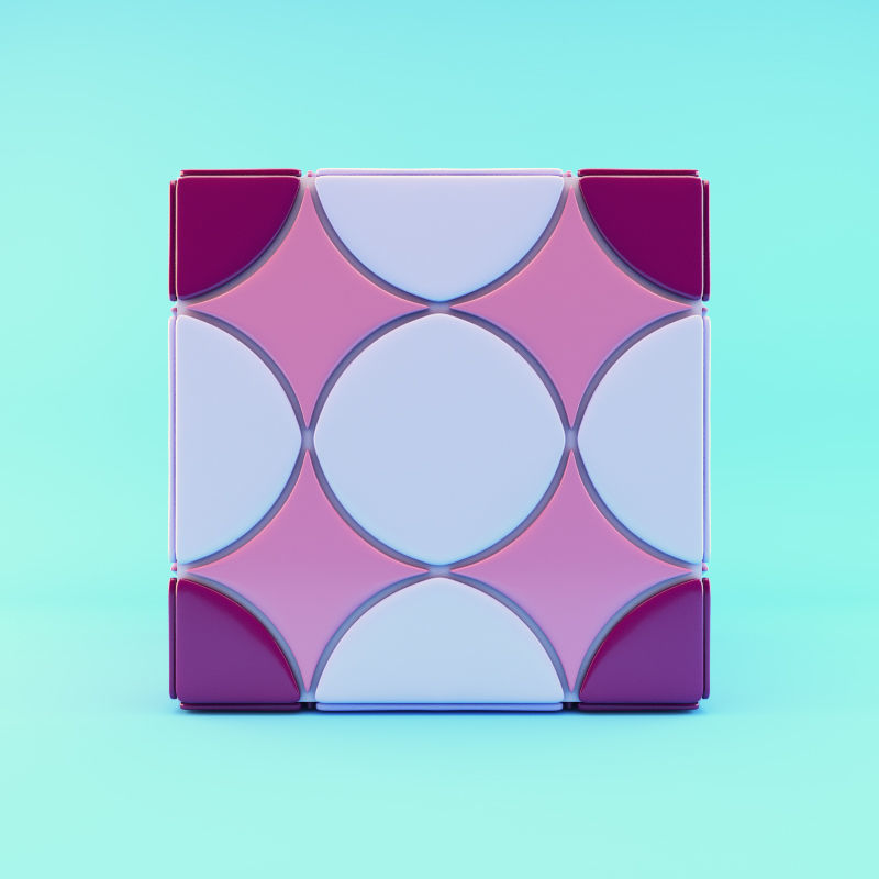 simple cube 3D model_13