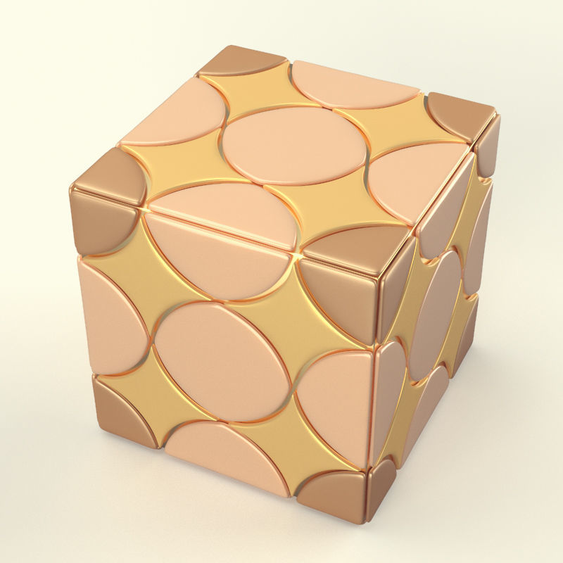 simple cube 3D model_7