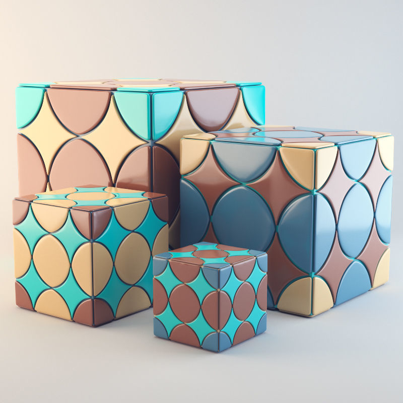 simple cube 3D model_12