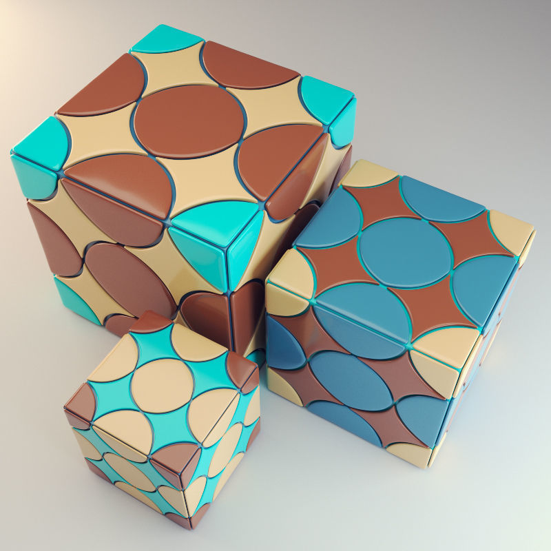 simple cube 3D model_10