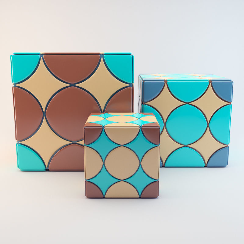 simple cube 3D model_8