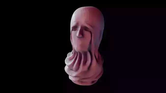 Sculpted Desperate Head