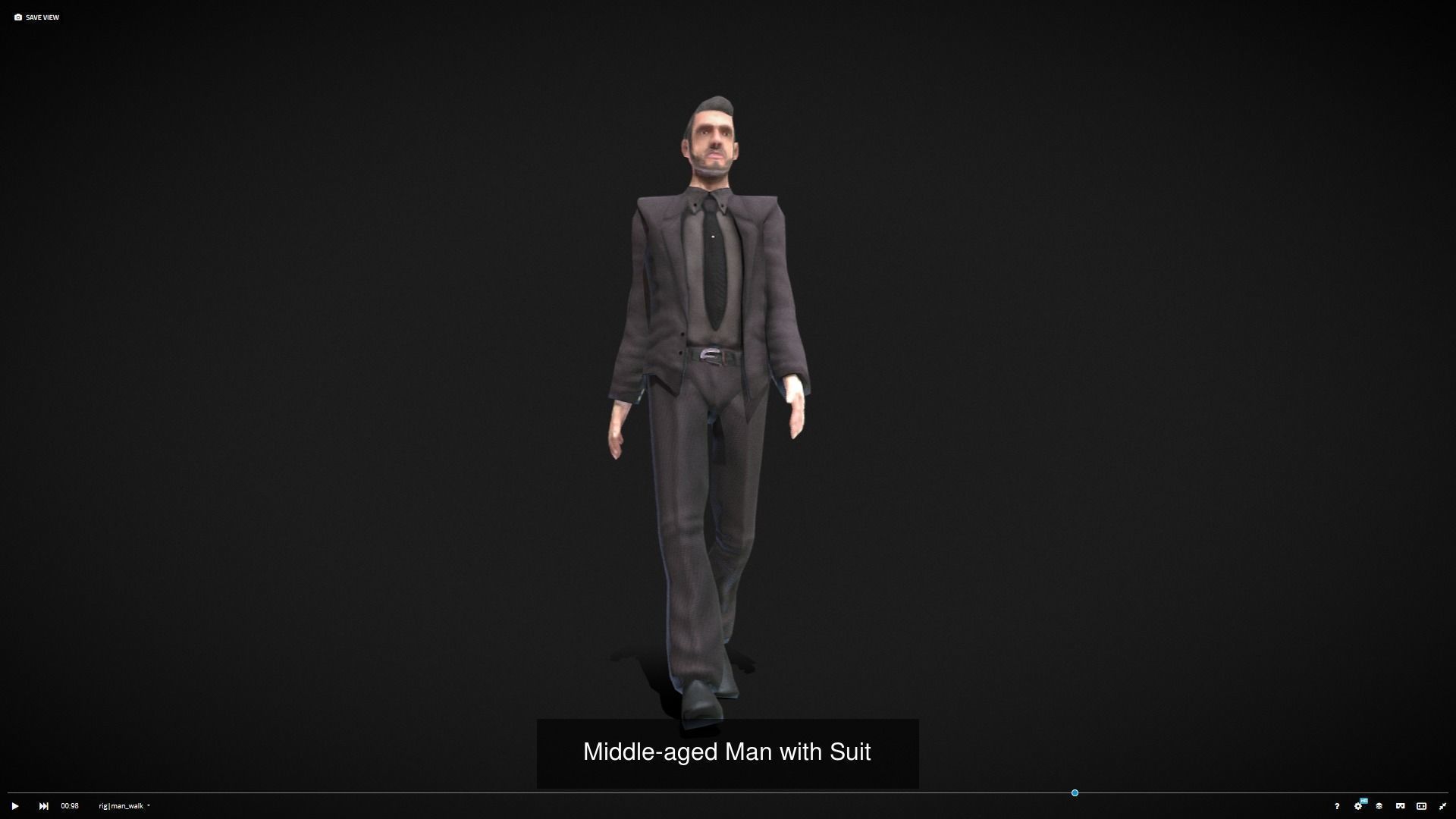 AR - VR and Game Ready - Low Poly Human Models 3D Model Collection_31