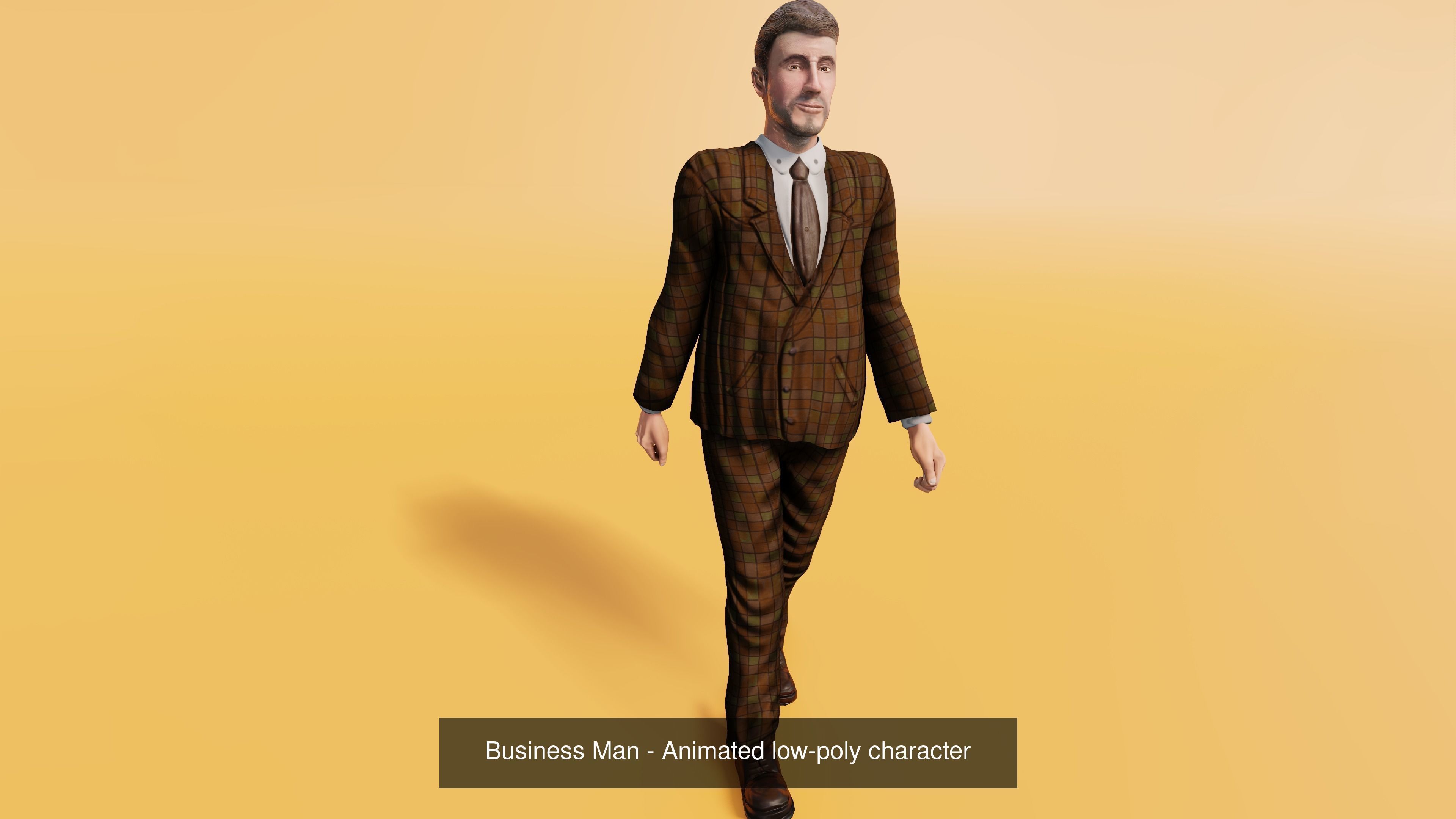 AR - VR and Game Ready - Low Poly Human Models 3D Model Collection_22