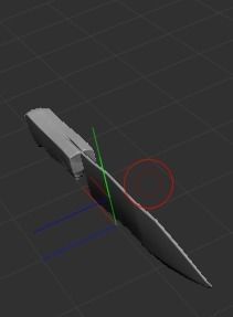 Kitchen Knife 3D model_4