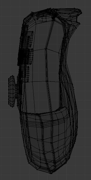 PS5 or Play Station 5 Controller Low-poly 3D model_10