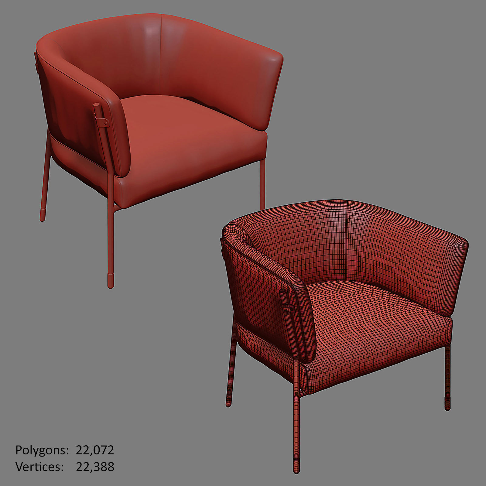 V243 EASY Chair by Aston Martin 3D model_8