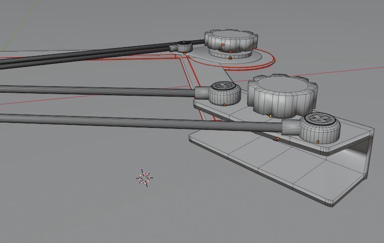 mini drafter  3D model_3