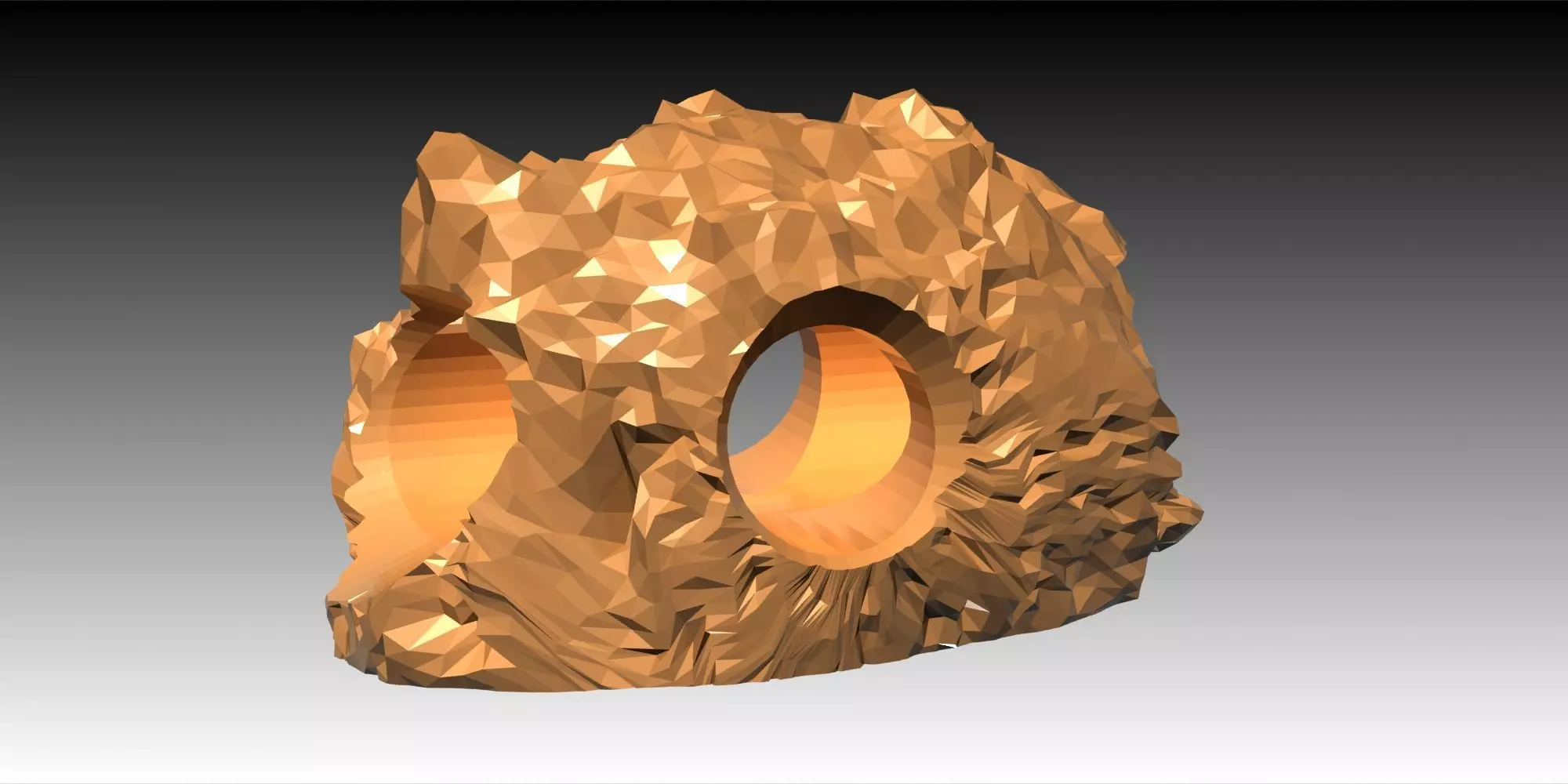 Aquarium-Ornaments Second cave Free 3D print model