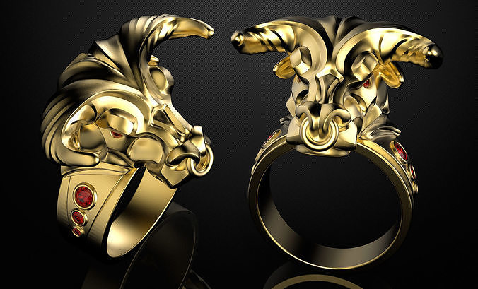 ring-bull new 3D print model