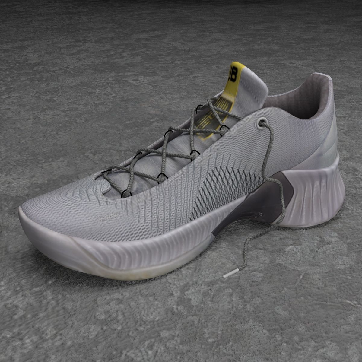 Shoes basketball 3D model_1