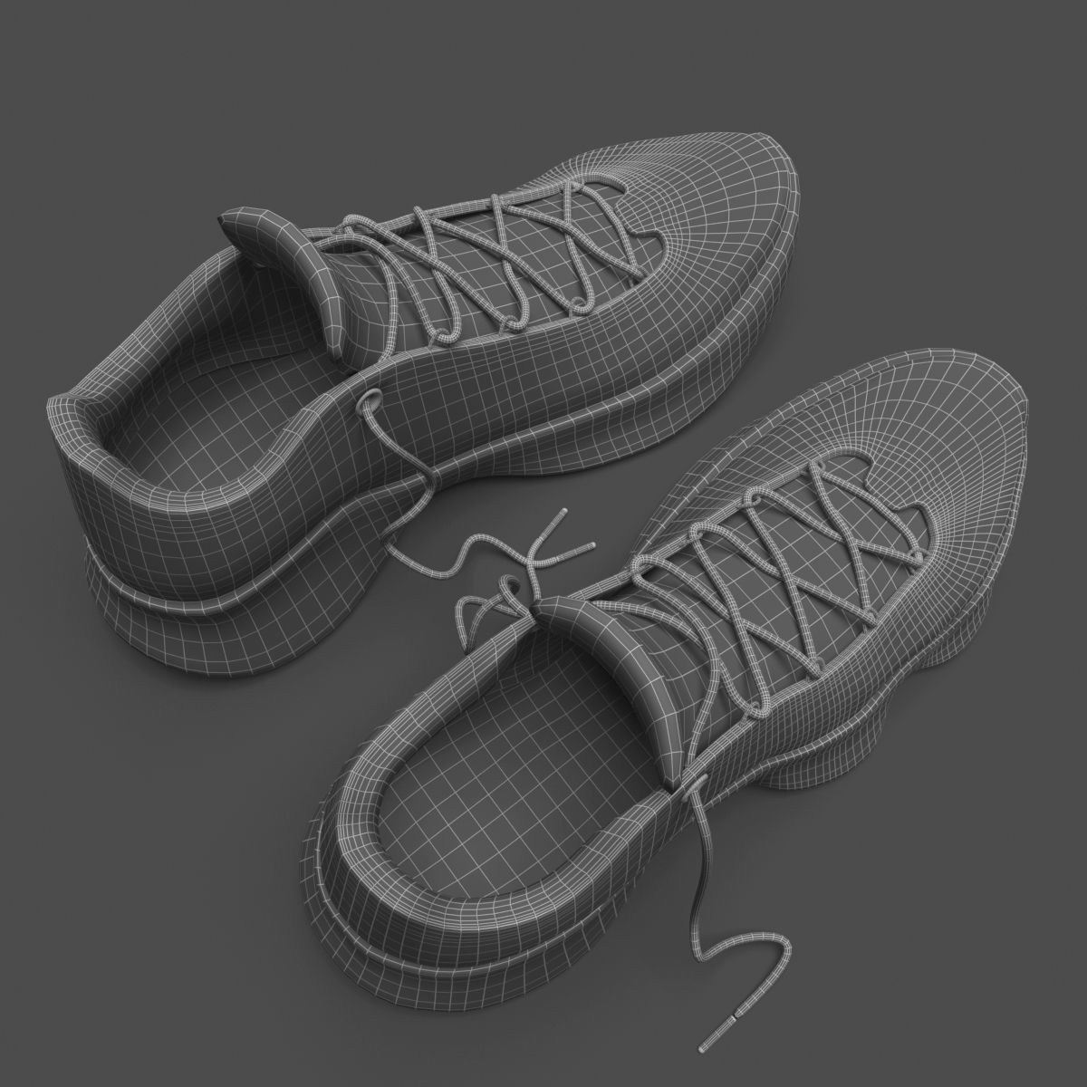 Shoes basketball 3D model_6