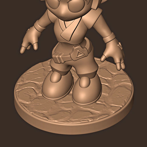 JETT CHIBI  VALORANT 3D print model_4