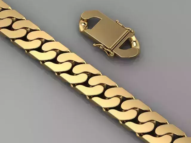 Chain bracelets 3D print model