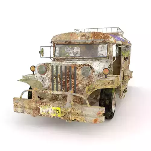 Rusty Philippine Jeepney