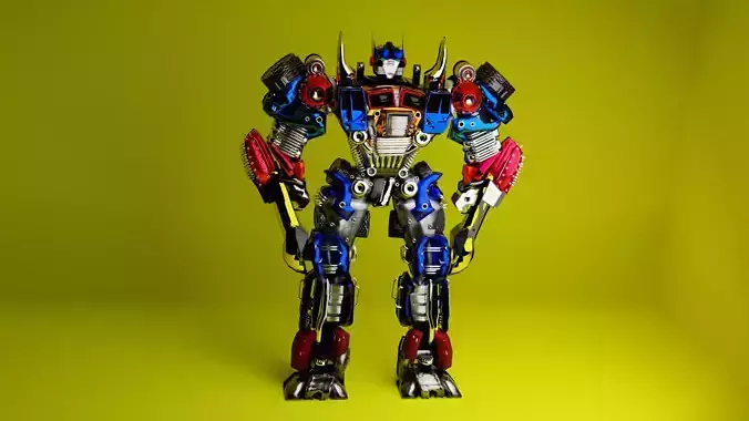 Optimus prime Model 3D