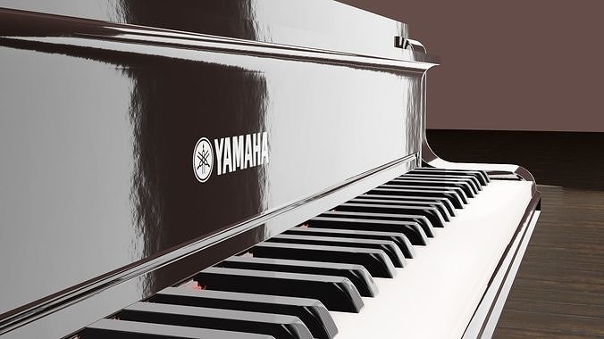 YAMAHA Piano 3D model
