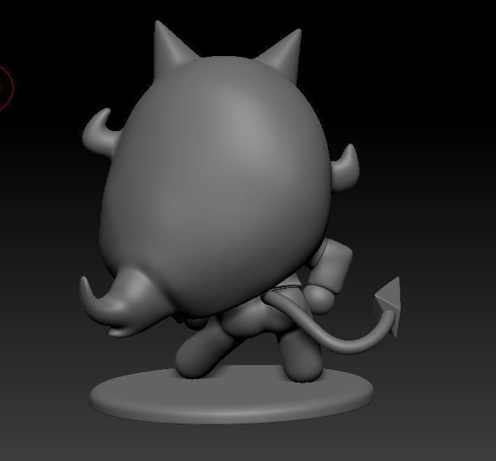 Helltaker Cerberus 3D print model_1