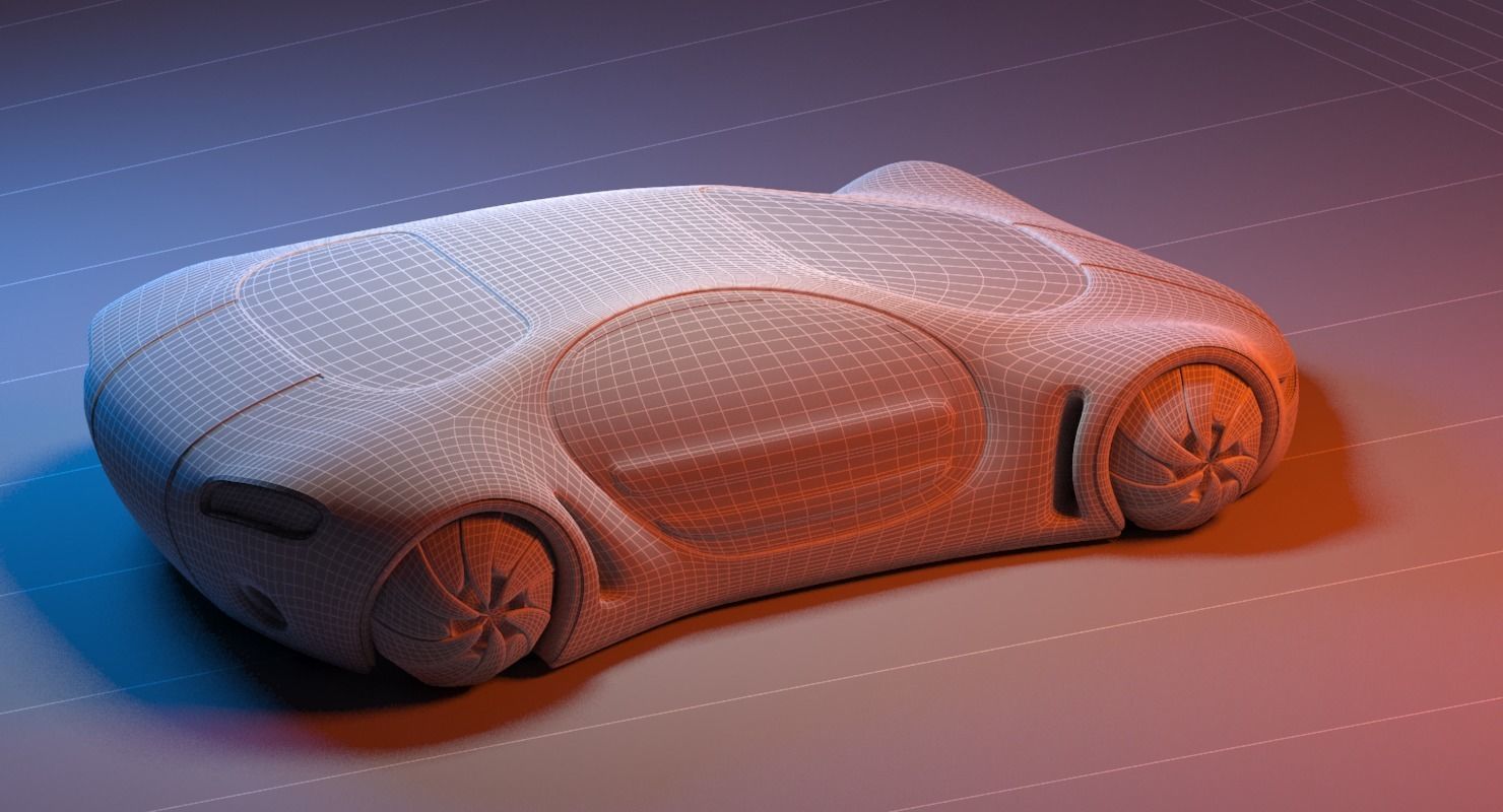 Future Car 34 3D model_10