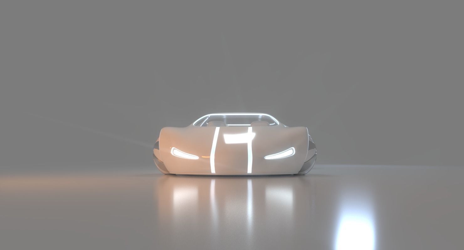 Future Car 34 3D model_6