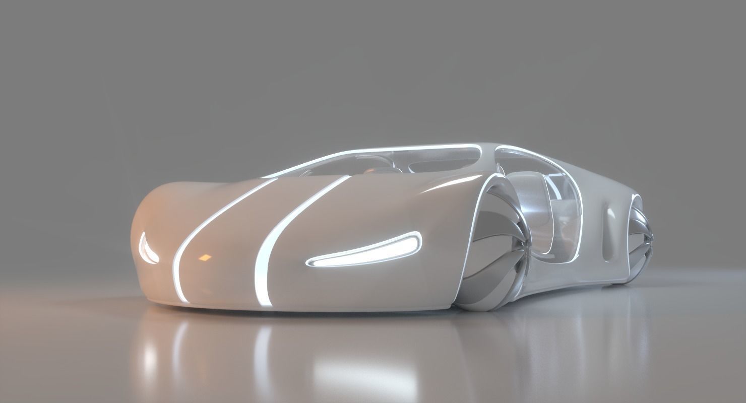Future Car 34 3D model_3