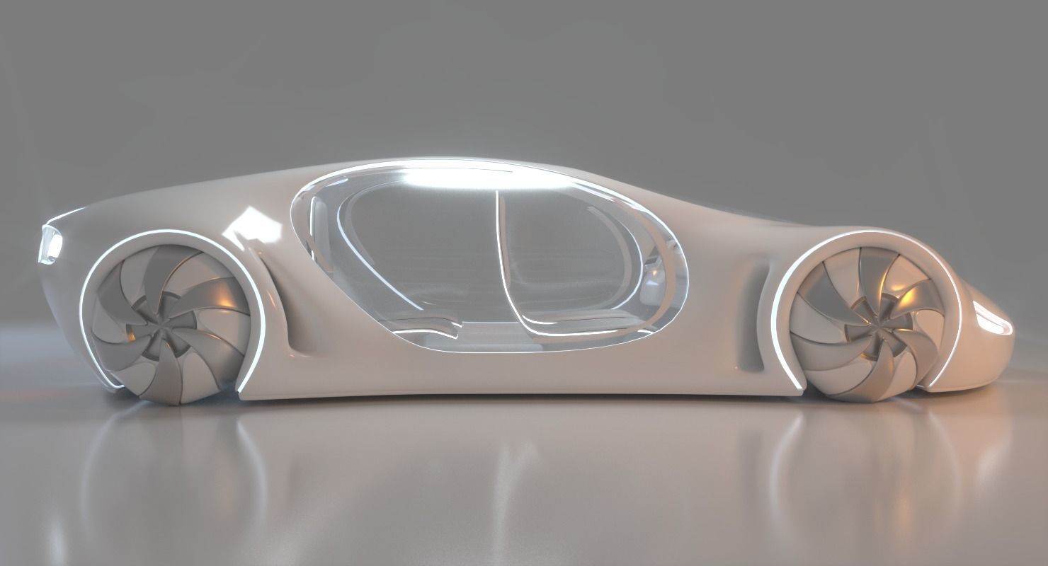 Future Car 34 3D model_1