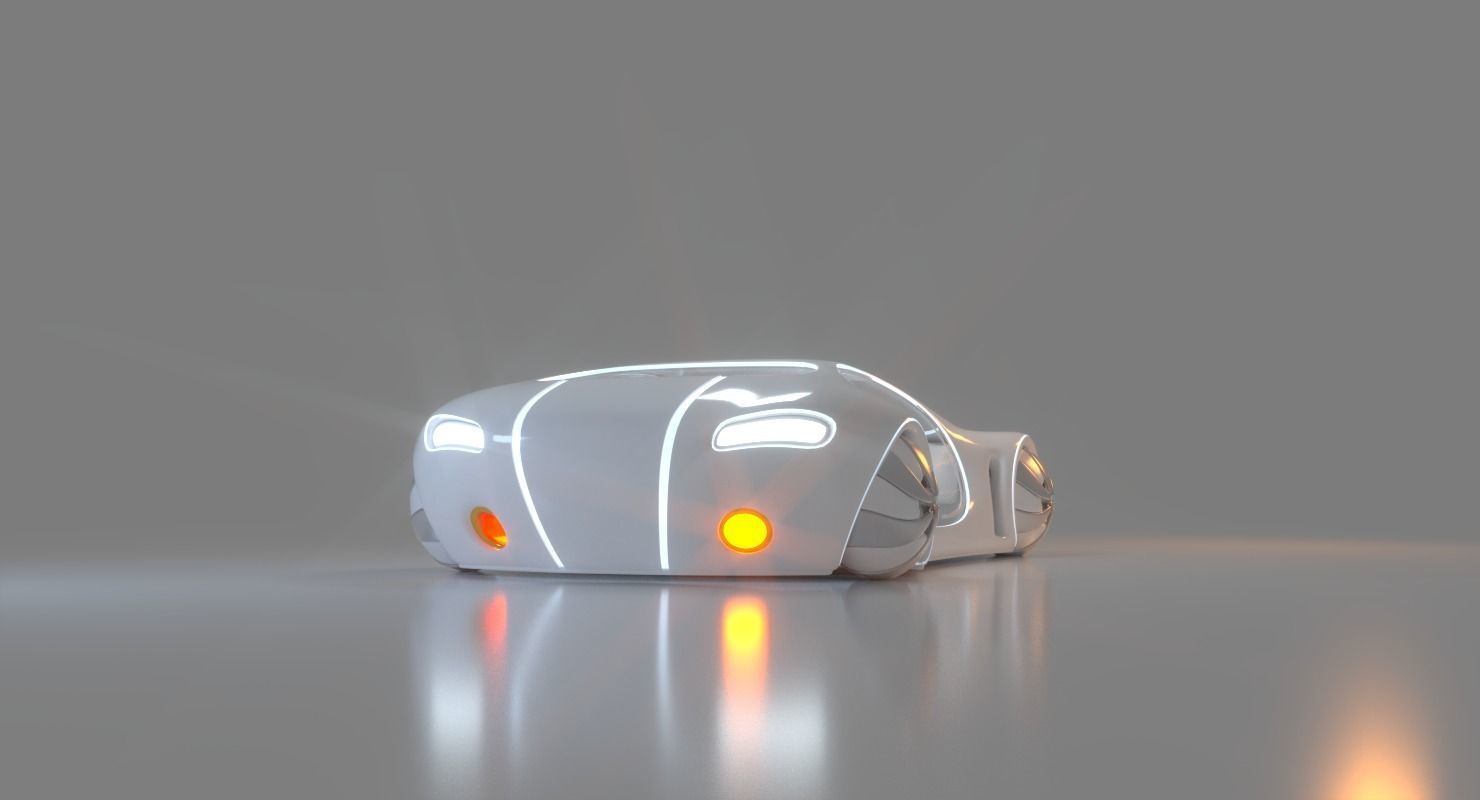 Future Car 34 3D model_7