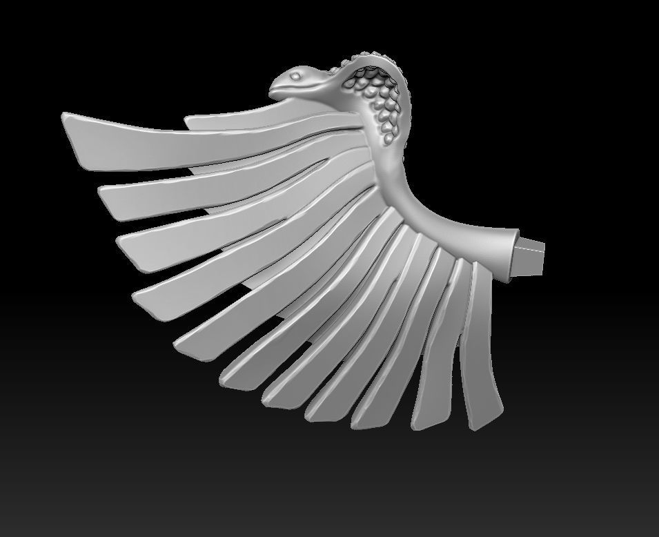 Eagle statue 3d print 3D print model_9