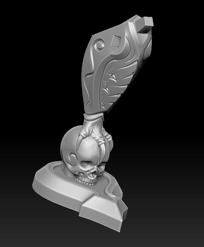 Eagle statue 3d print 3D print model_3