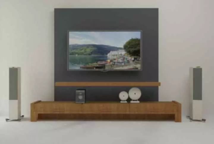 tv fram apartmen Free 3D model