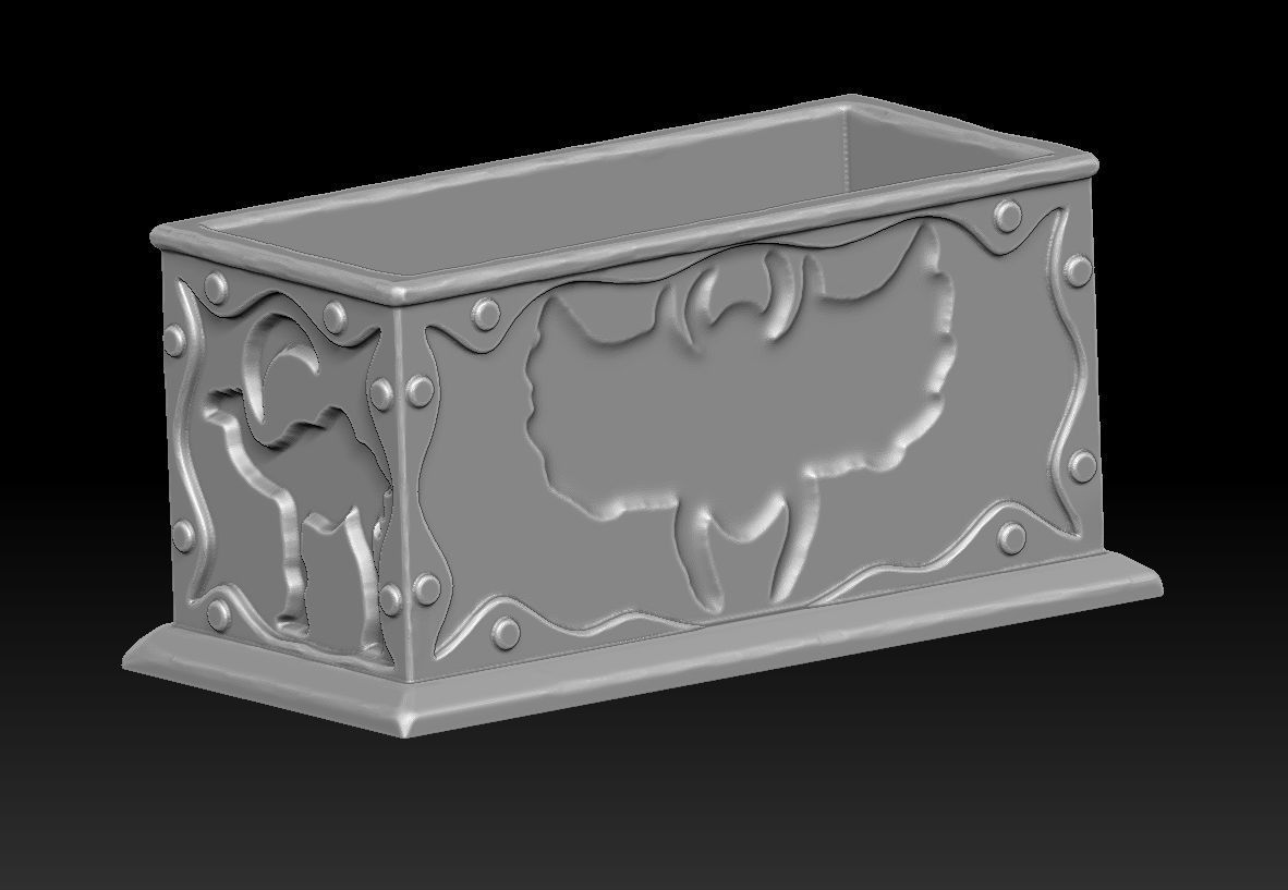 Desert chest 3d print 3D print model_4