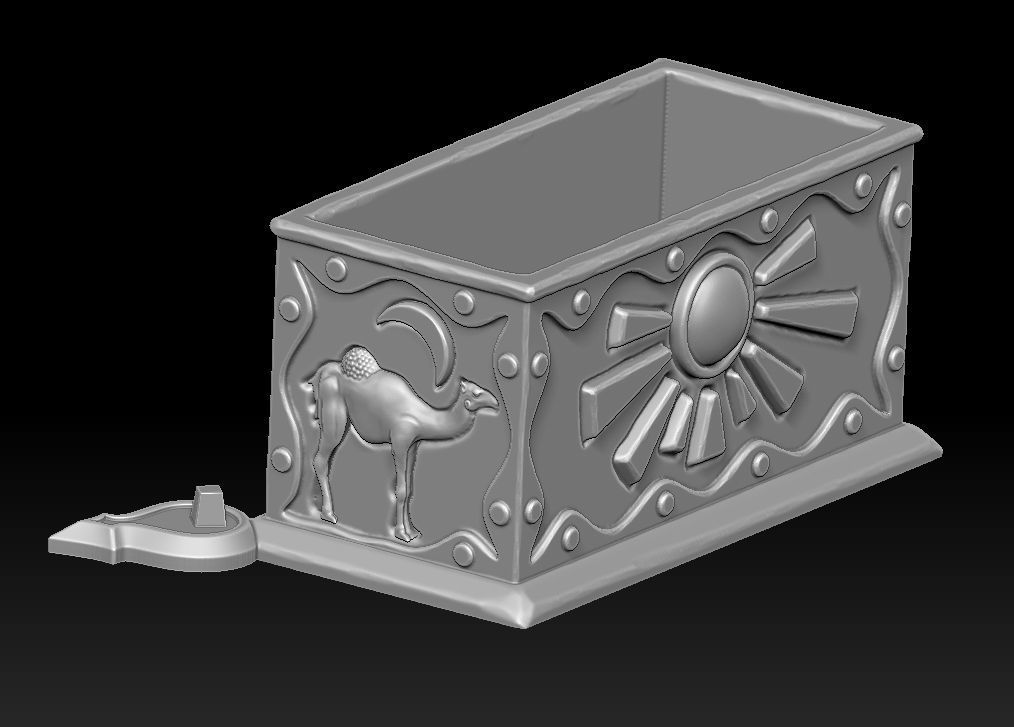 Desert chest 3d print 3D print model_9