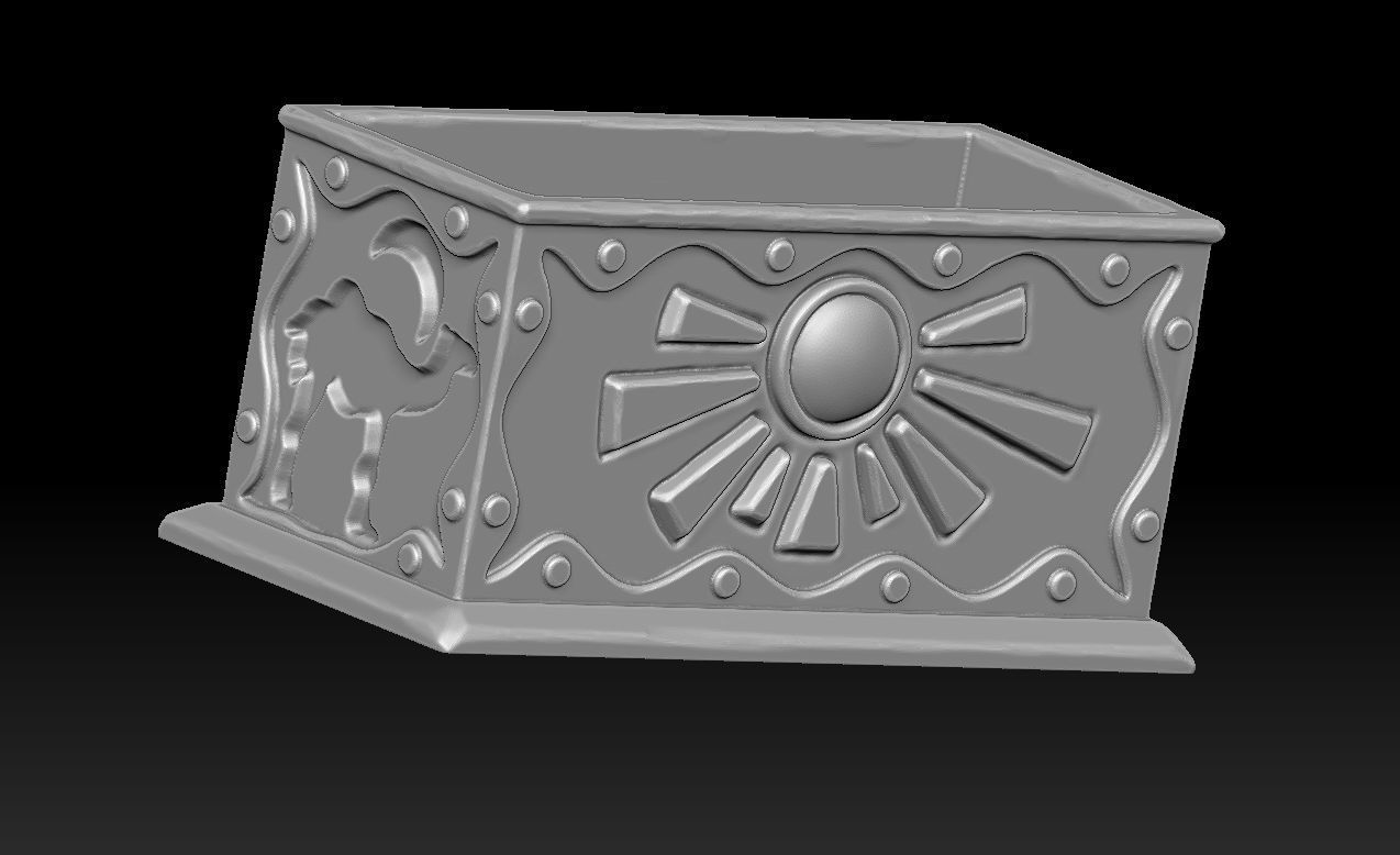 Desert chest 3d print 3D print model_5
