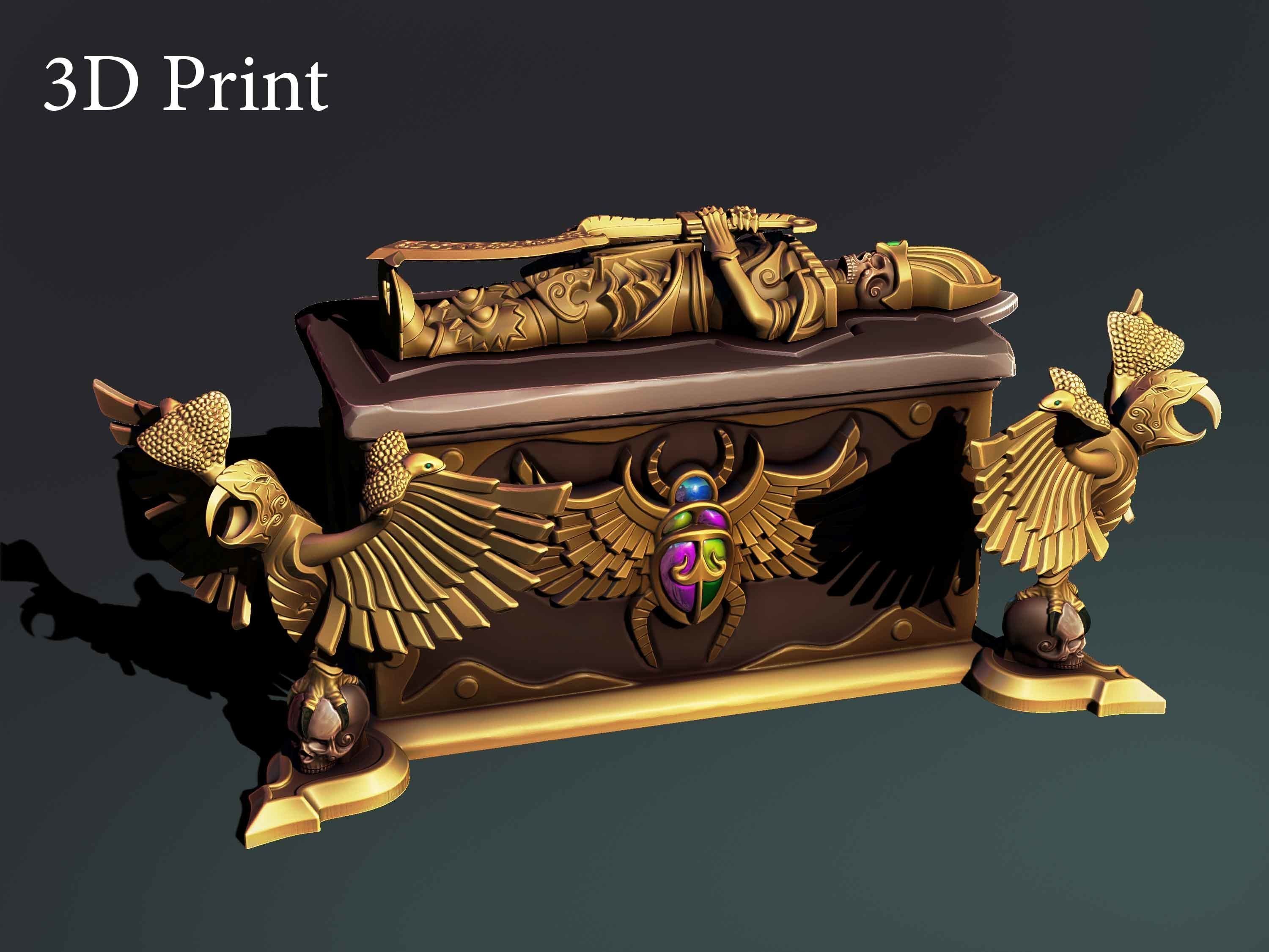 Desert chest 3d print 3D print model_3