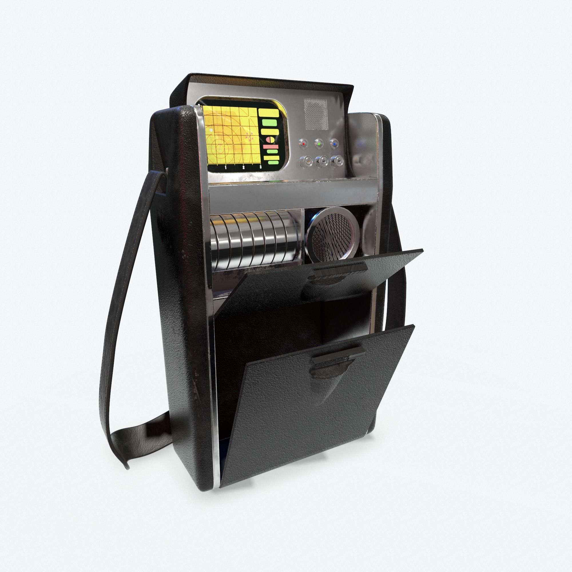 Sci-Fi Medical Tricoder  3D model_2