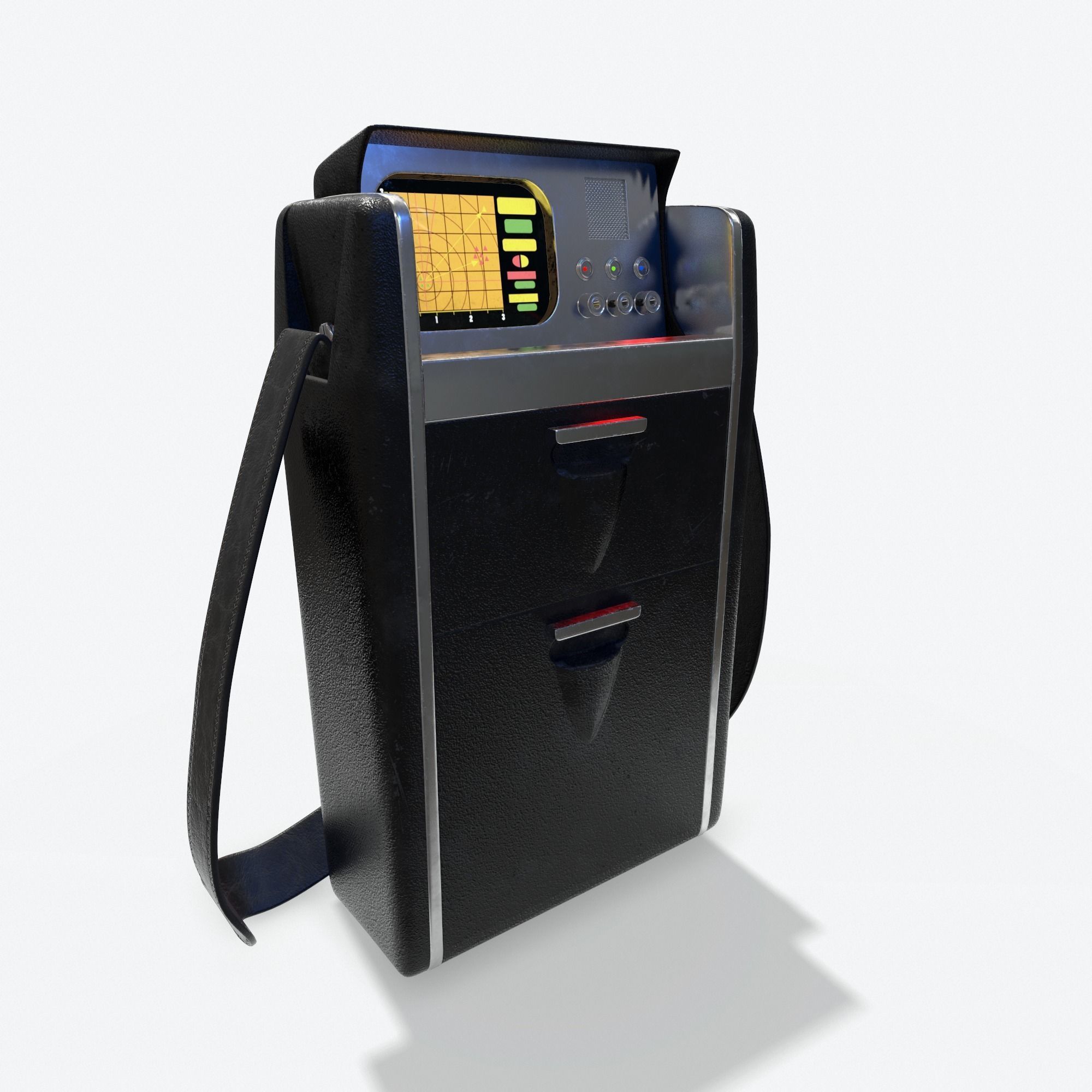 Sci-Fi Medical Tricoder  3D model_7