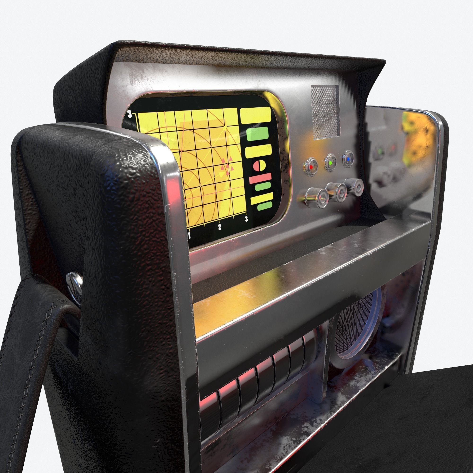 Sci-Fi Medical Tricoder  3D model_6