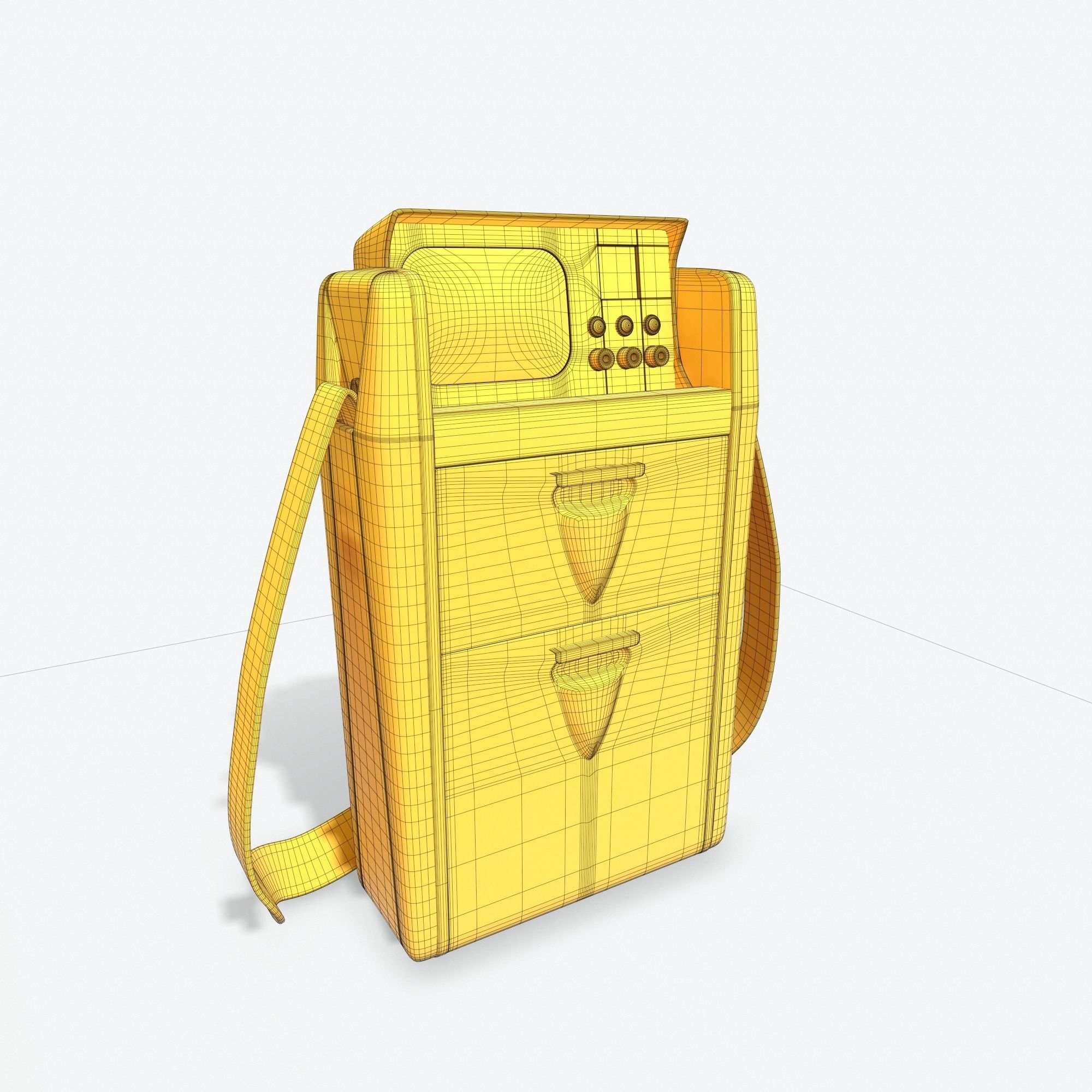 Sci-Fi Medical Tricoder  3D model_9