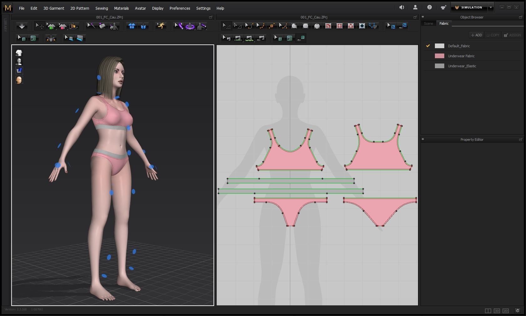 Female Character Base Mesh Plus VER001 Low-poly 3D model_14