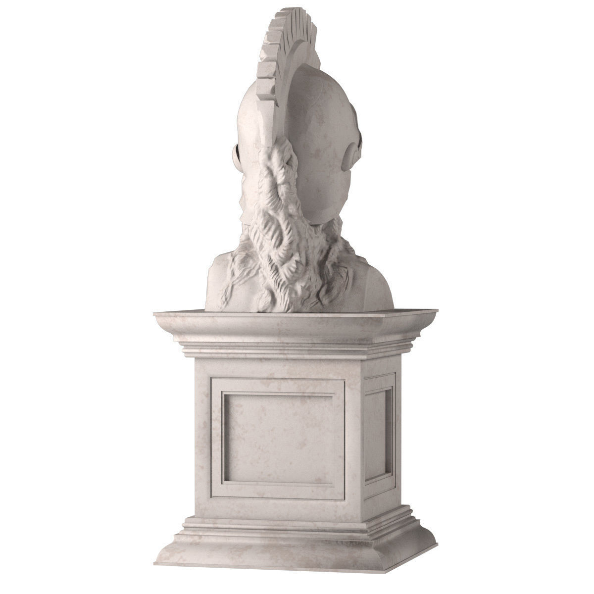 Athena Bust 3D model_11