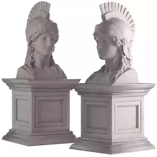 Athena Bust 3D model