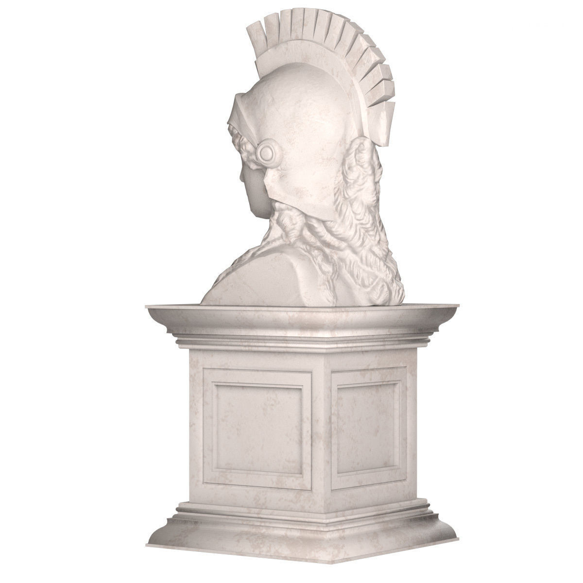 Athena Bust 3D model_12