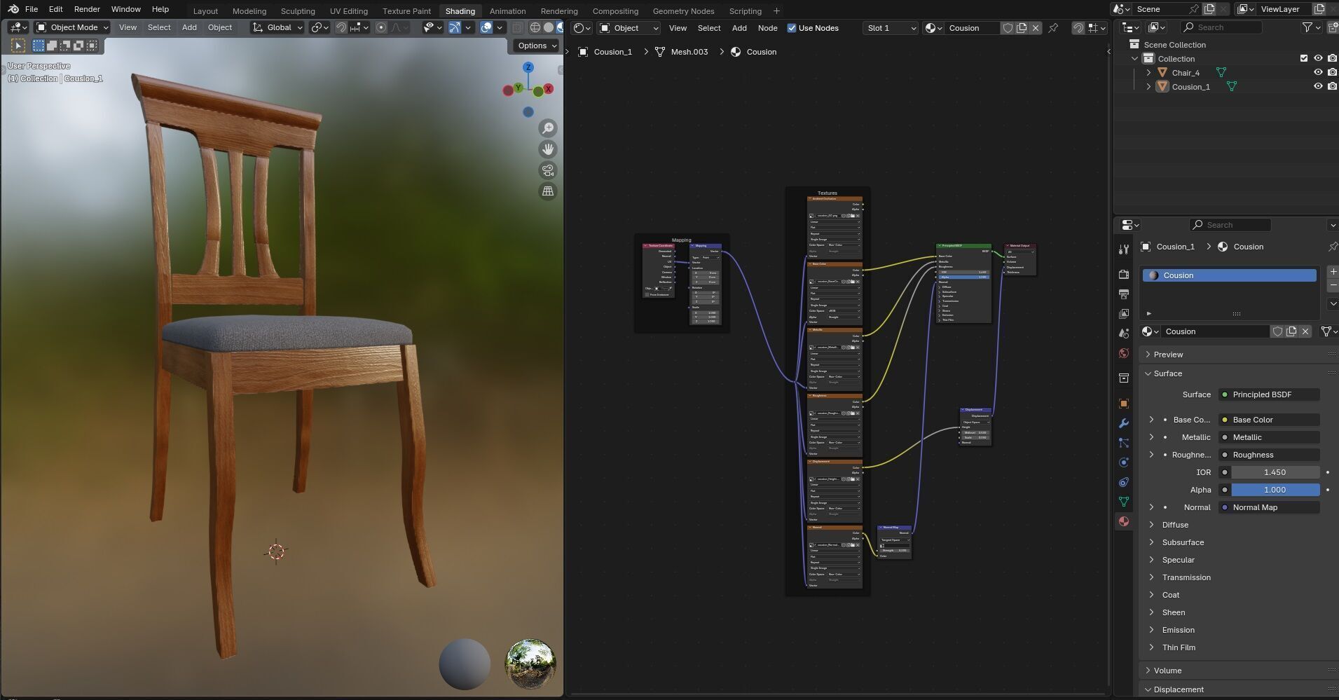 Chair CG4 3D model_12