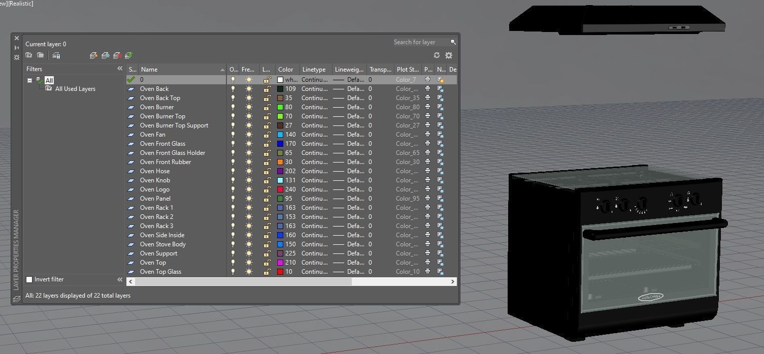 Oven stove A1 3D model_20
