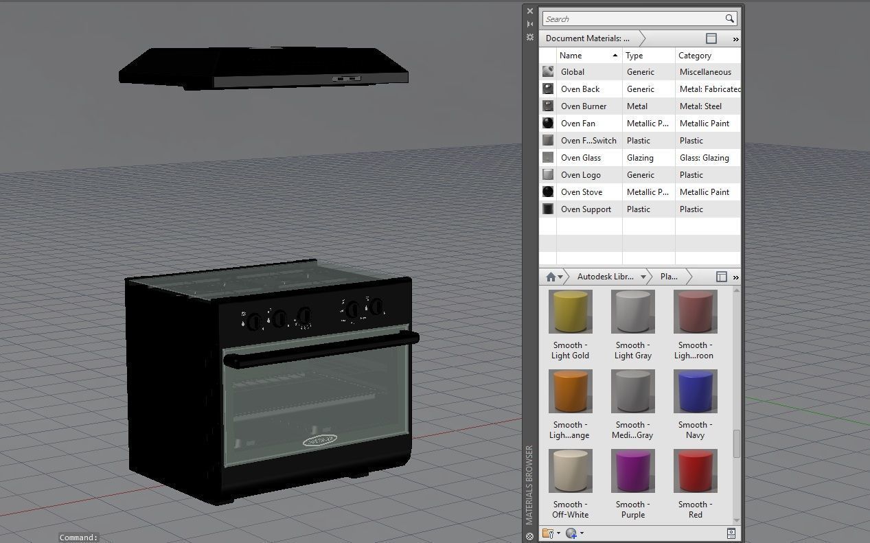 Oven stove A1 3D model_19