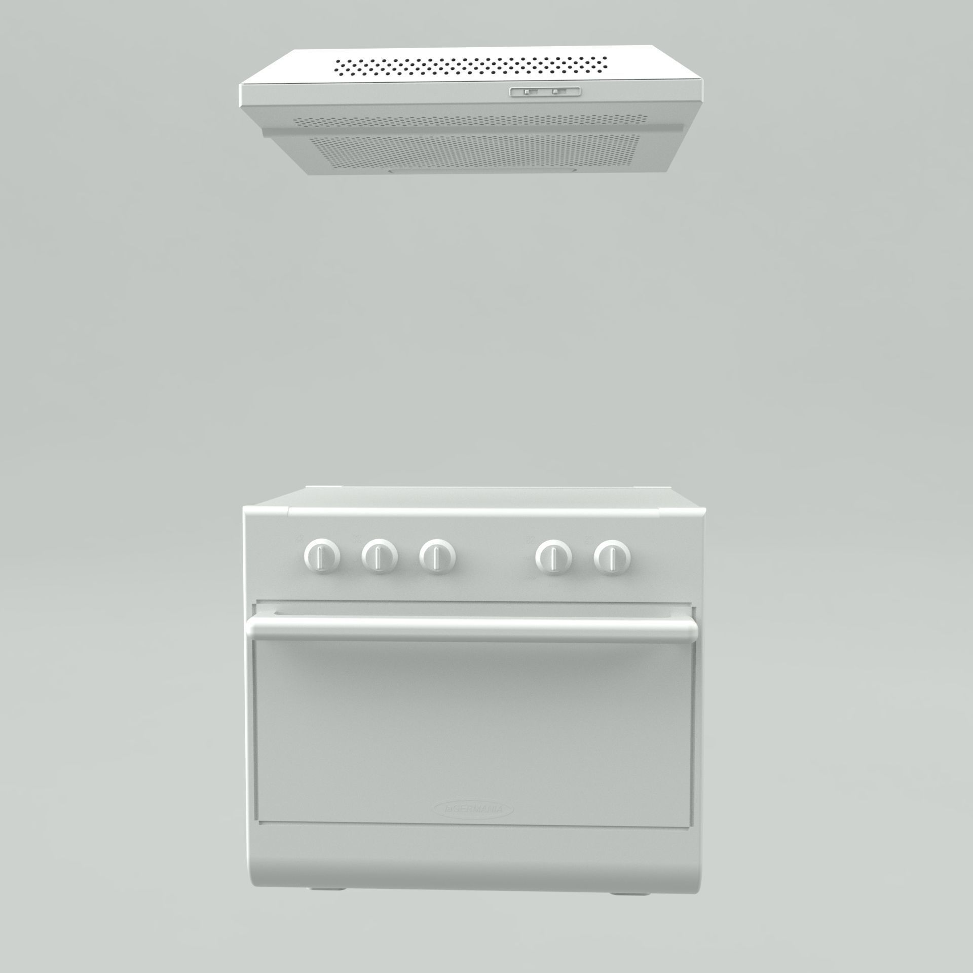 Oven stove A1 3D model_10