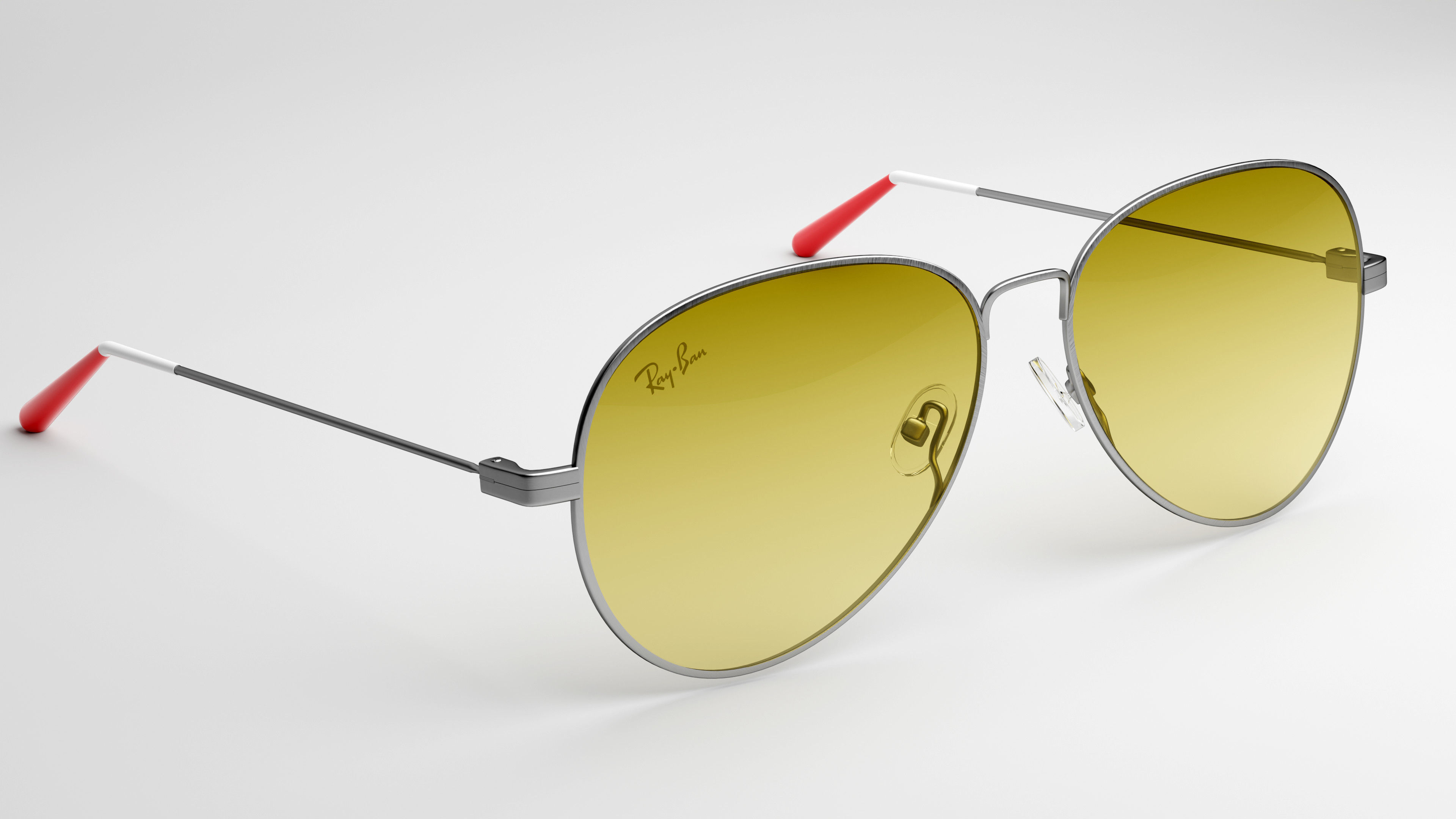 RAY-BAN Sunglasses 3D model_4