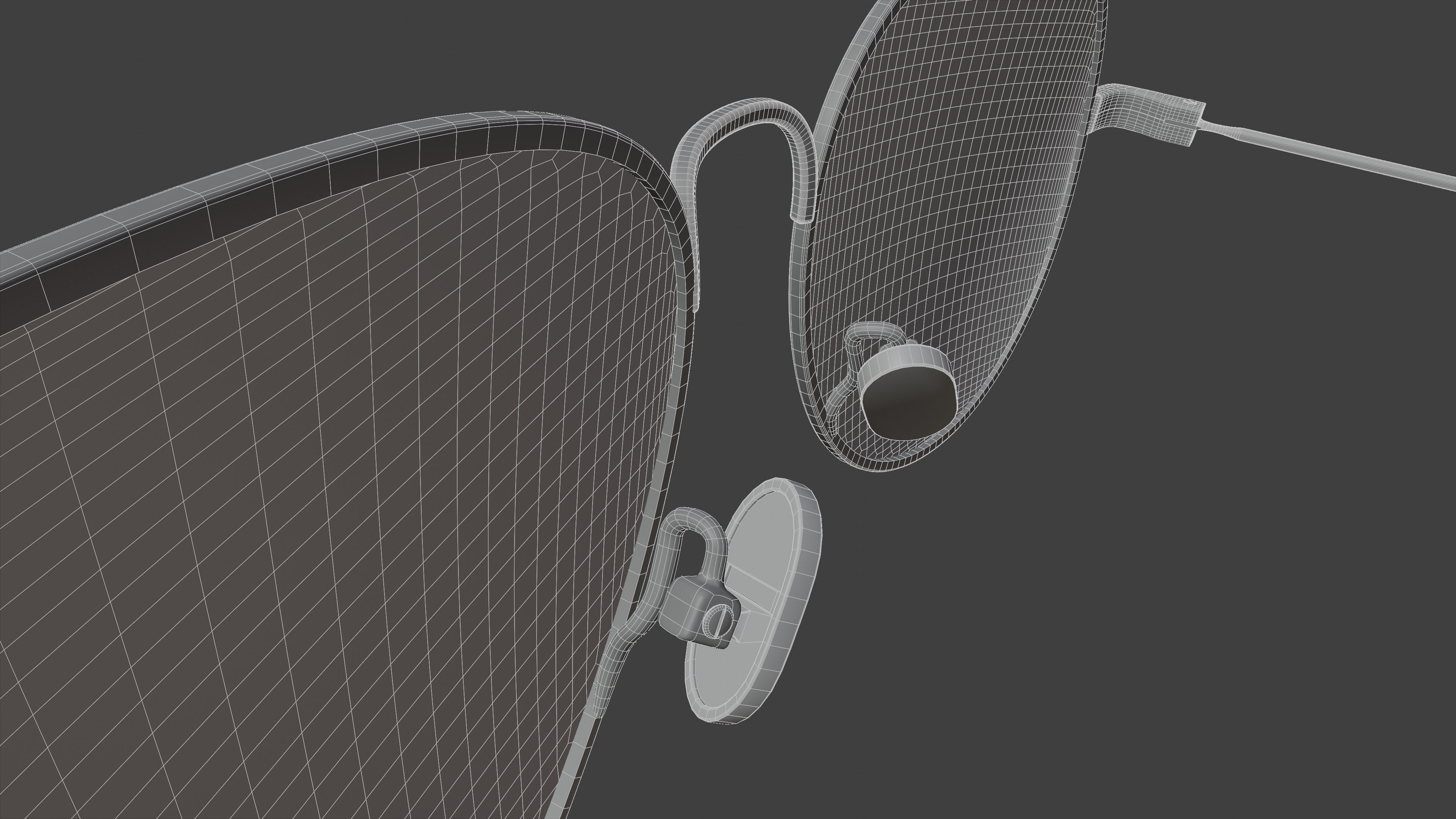RAY-BAN Sunglasses 3D model_10